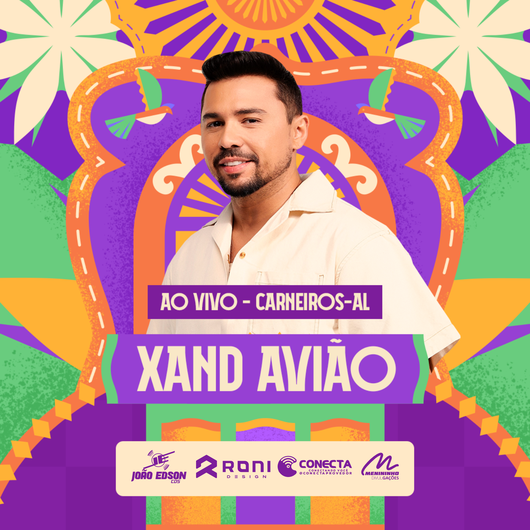 XAND AVIÃO – CARNEIROS-AL 2026